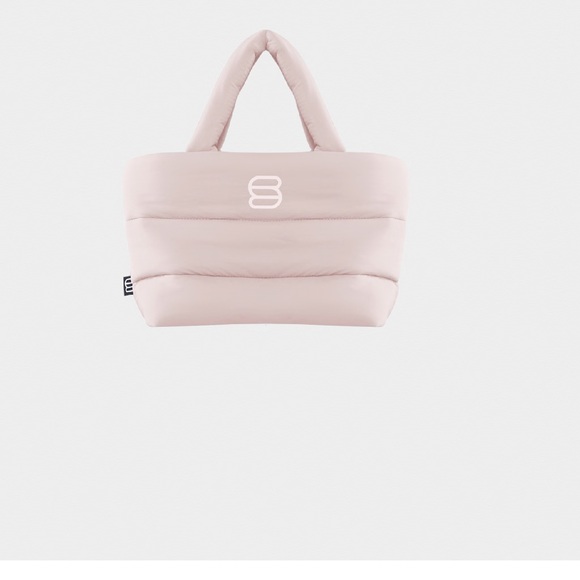 Aritzia Super Puff Mini Tote Bag Mochi Pink - Picture 1 of 4